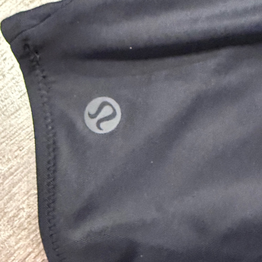 Lululemon Black Waterside High-neck one-piece swimsuit medium bum coverage 8 - Picture 9 of 10